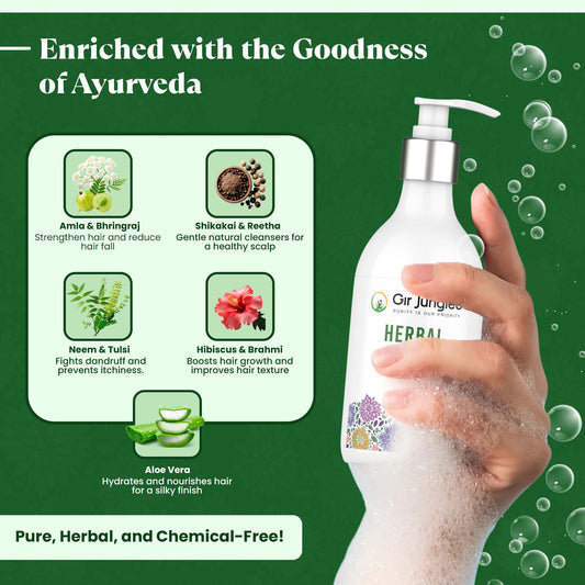 Gir Junglee Herbal Shampoo - Gir Junglee