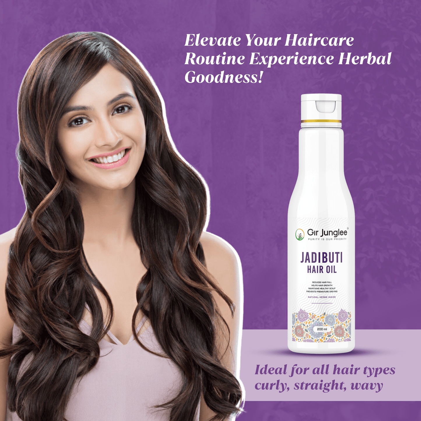Gir Junglee Jadi buti Herbal Hair Oil - Gir Junglee