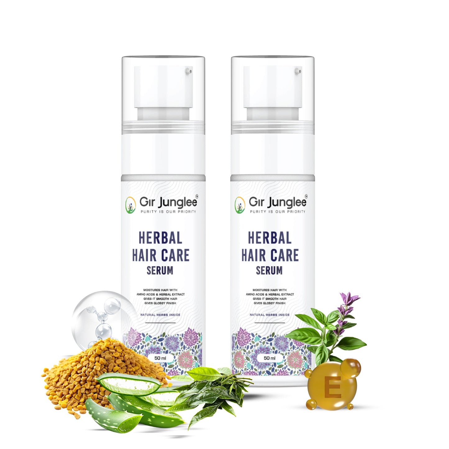 Herbal Hair Care Serum Combo - Gir Junglee
