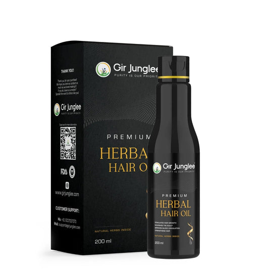 Premium Herbal Hair Oil - Gir Junglee