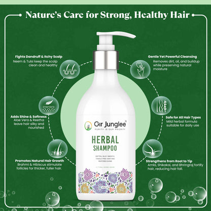 Gir Junglee Herbal Shampoo - Gir Junglee