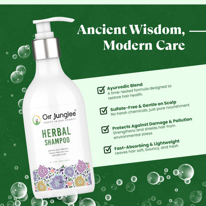 Gir Junglee Herbal Shampoo - Gir Junglee