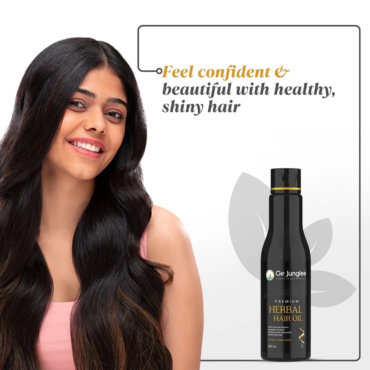 Premium Herbal Hair Oil - Gir Junglee