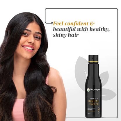 Premium Herbal Hair Oil - Gir Junglee