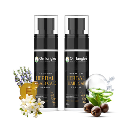 Premium Herbal Hair Serum Combo - Gir Junglee